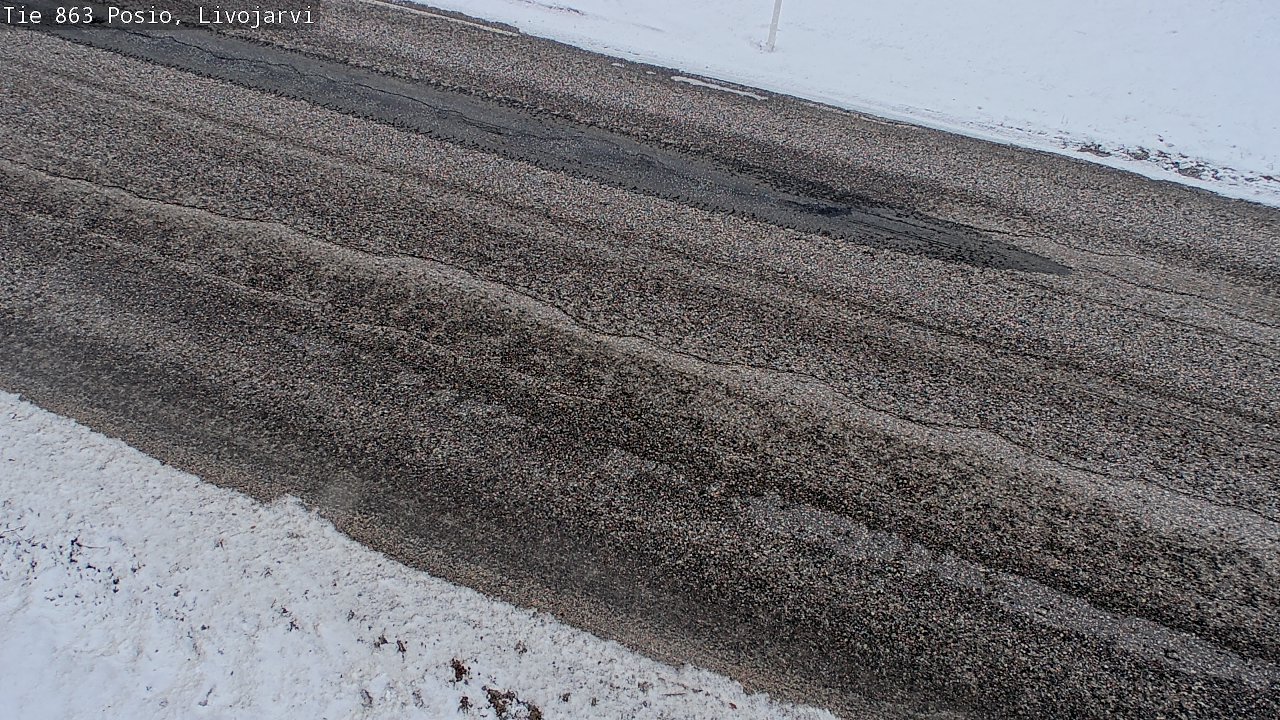 Kelikamerat Kuva Tie 863 Livojärvi, Posio, Lappi