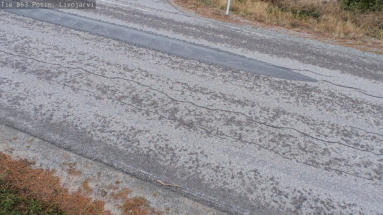 Kelikamerat Kuva Tie 863 Livojärvi, Posio, Lappi