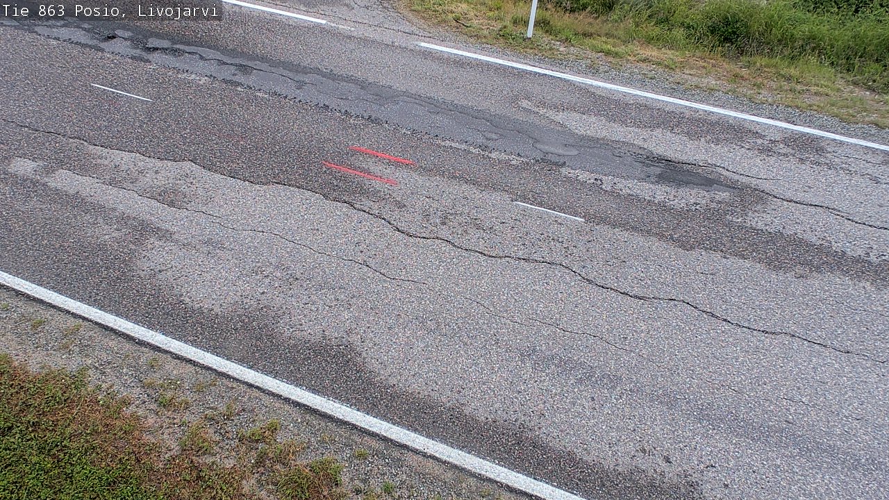 Kelikamerat Kuva Tie 863 Livojärvi, Posio, Lappi