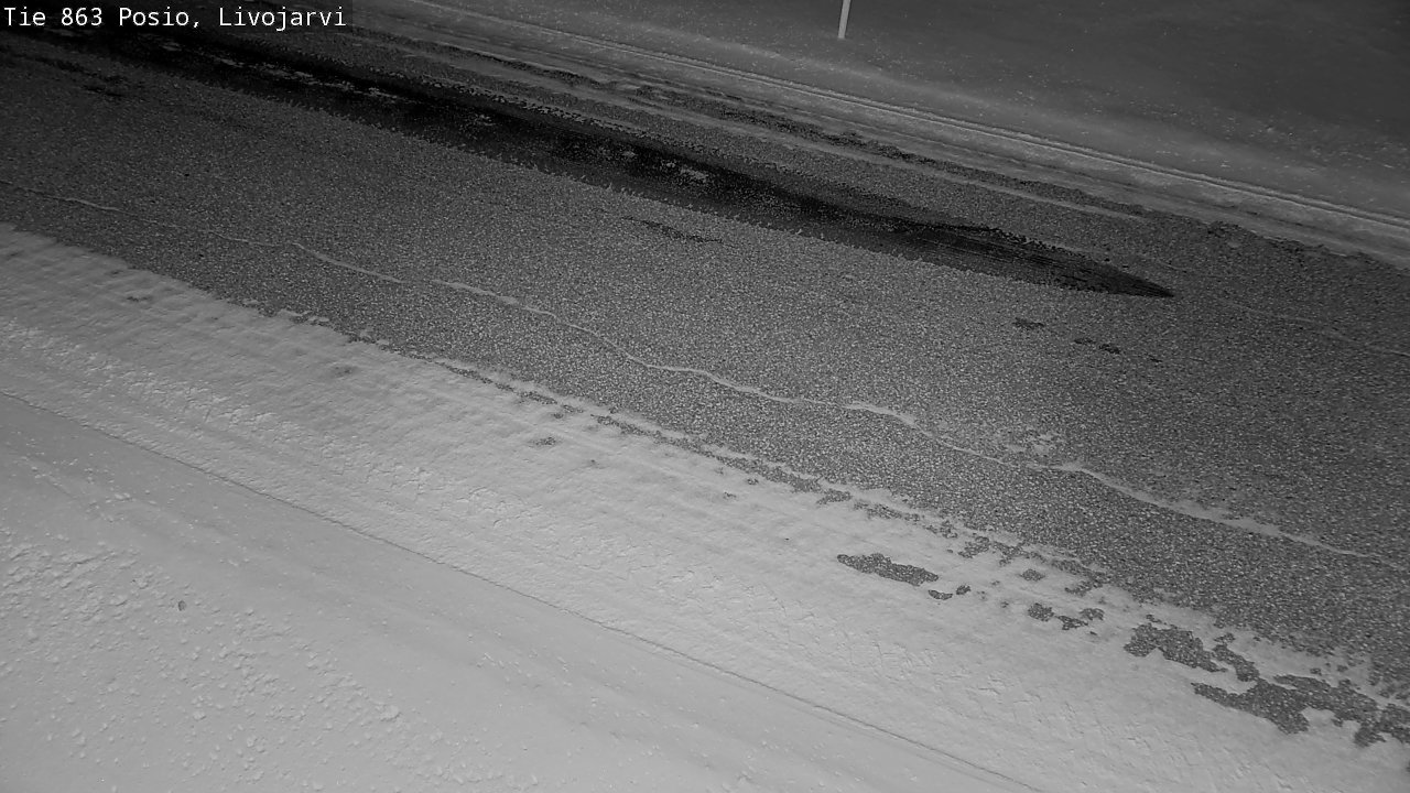 Kelikamerat Kuva Tie 863 Livojärvi, Posio, Lappi