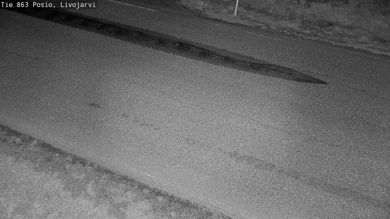 Weather Camera Image Road 863 Livojärvi, Posio, Lappi