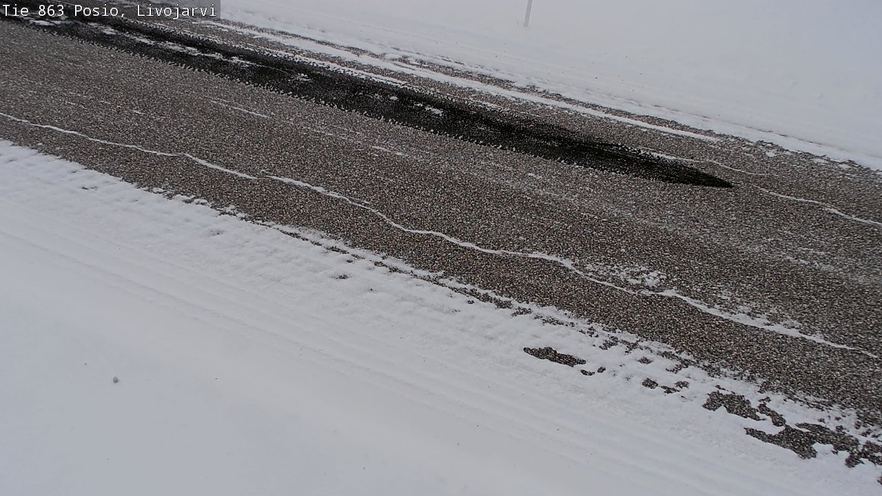 Kelikamerat Kuva Tie 863 Livojärvi, Posio, Lappi