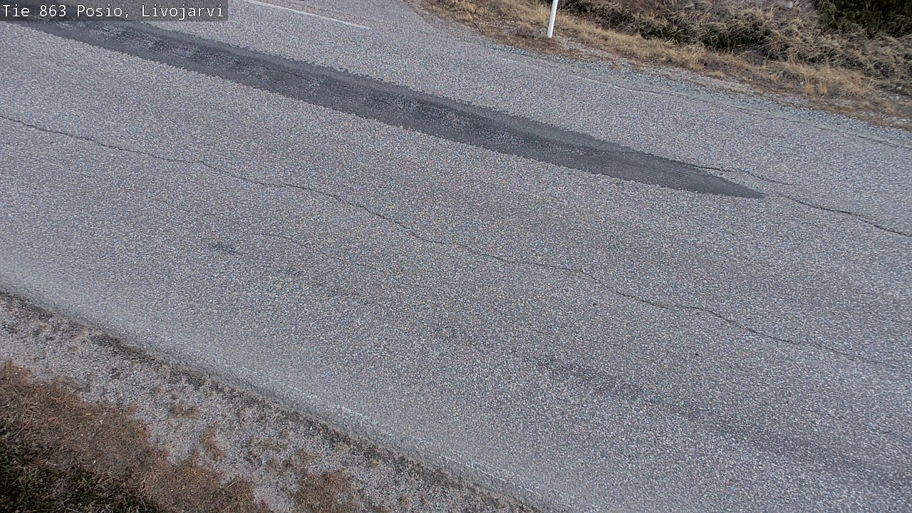 Weather Camera Image Road 863 Livojärvi, Posio, Lappi