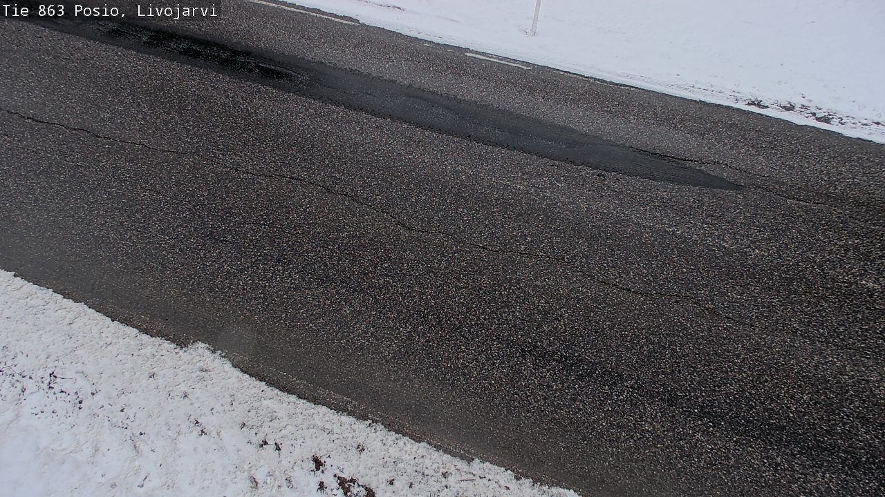 Kelikamerat Kuva Tie 863 Livojärvi, Posio, Lappi