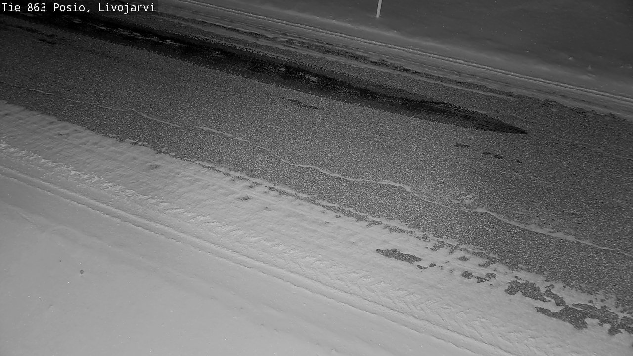 Kelikamerat Kuva Tie 863 Livojärvi, Posio, Lappi