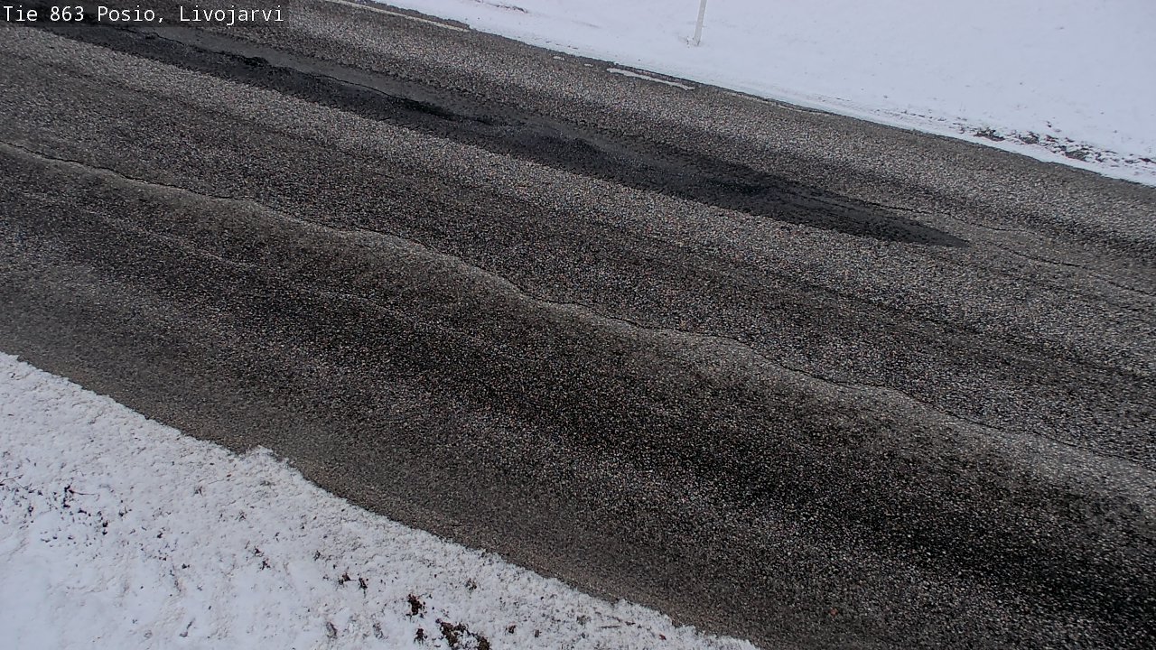 Kelikamerat Kuva Tie 863 Livojärvi, Posio, Lappi