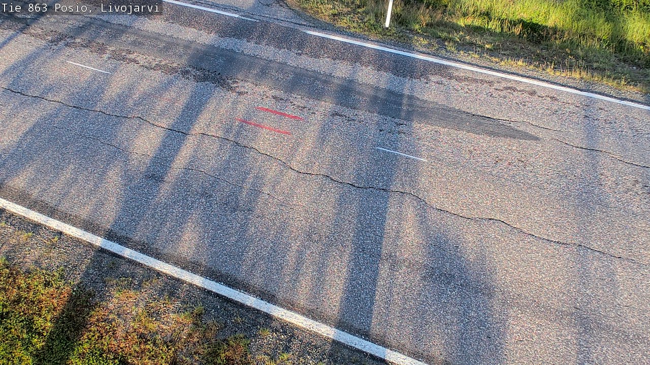 Kelikamerat Kuva Tie 863 Livojärvi, Posio, Lappi