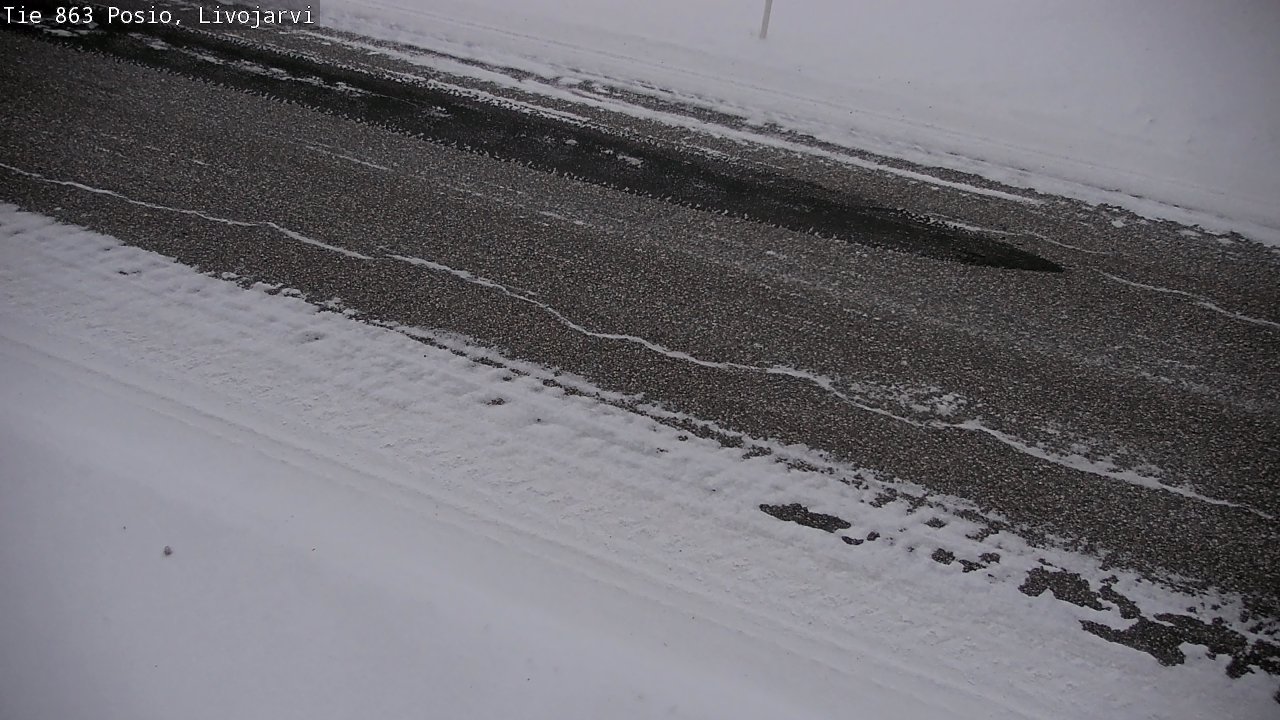 Kelikamerat Kuva Tie 863 Livojärvi, Posio, Lappi