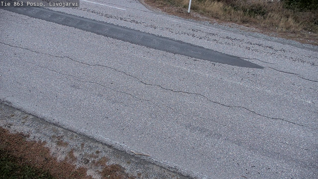 Kelikamerat Kuva Tie 863 Livojärvi, Posio, Lappi