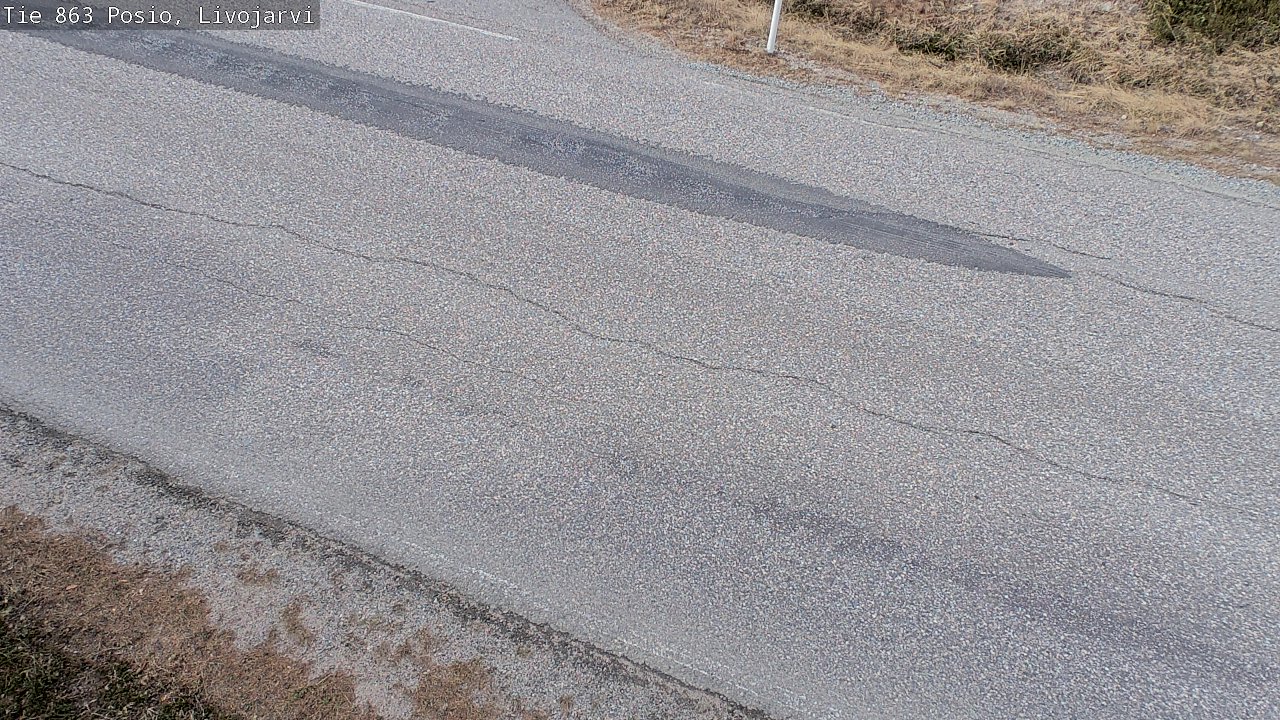 Weather Camera Image Road 863 Livojärvi, Posio, Lappi