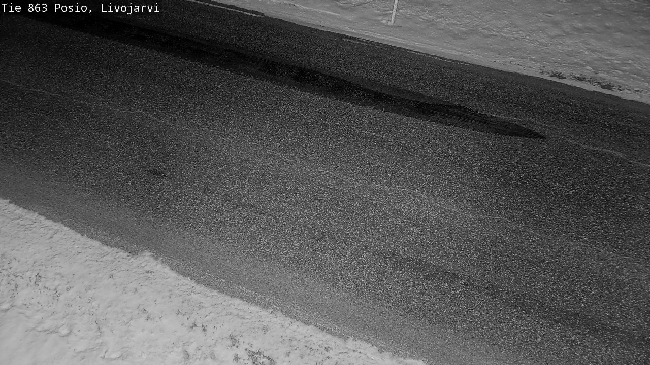 Kelikamerat Kuva Tie 863 Livojärvi, Posio, Lappi