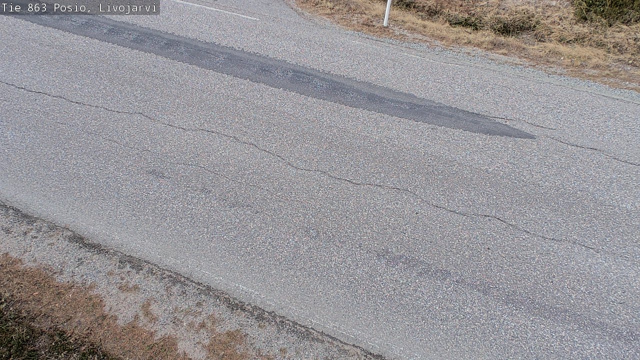 Weather Camera Image Road 863 Livojärvi, Posio, Lappi