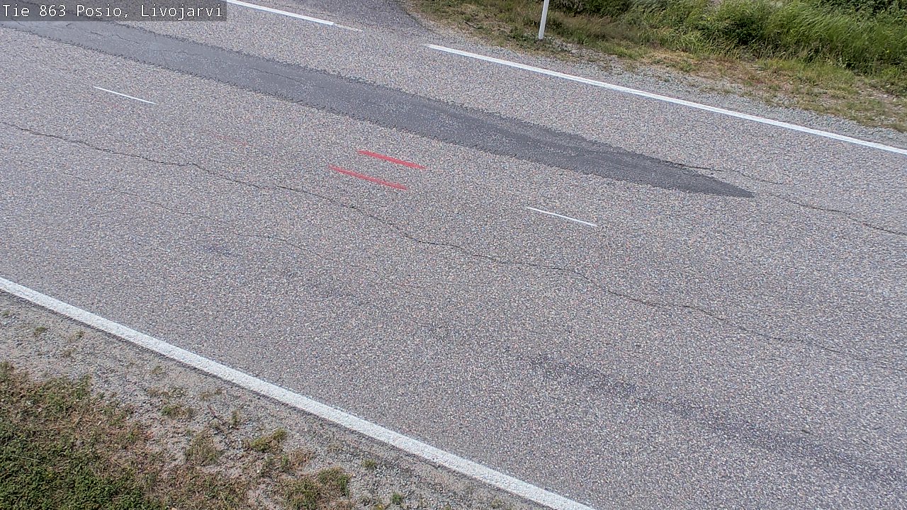 Kelikamerat Kuva Tie 863 Livojärvi, Posio, Lappi