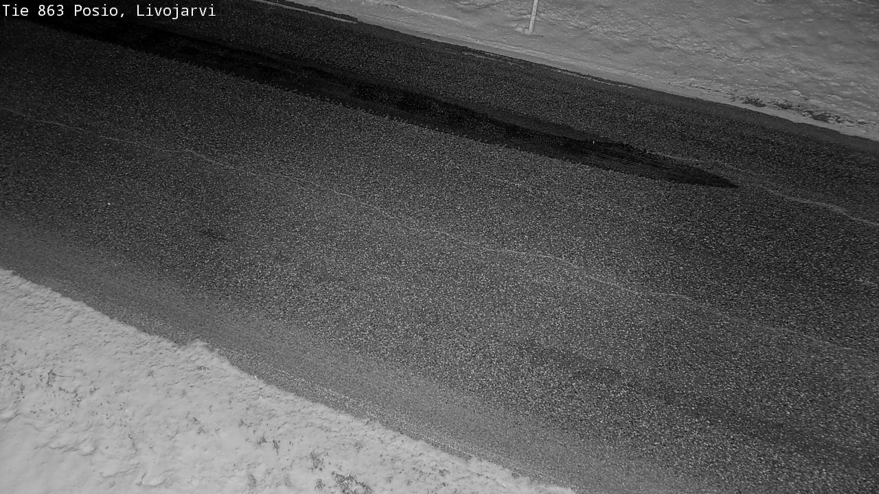 Kelikamerat Kuva Tie 863 Livojärvi, Posio, Lappi