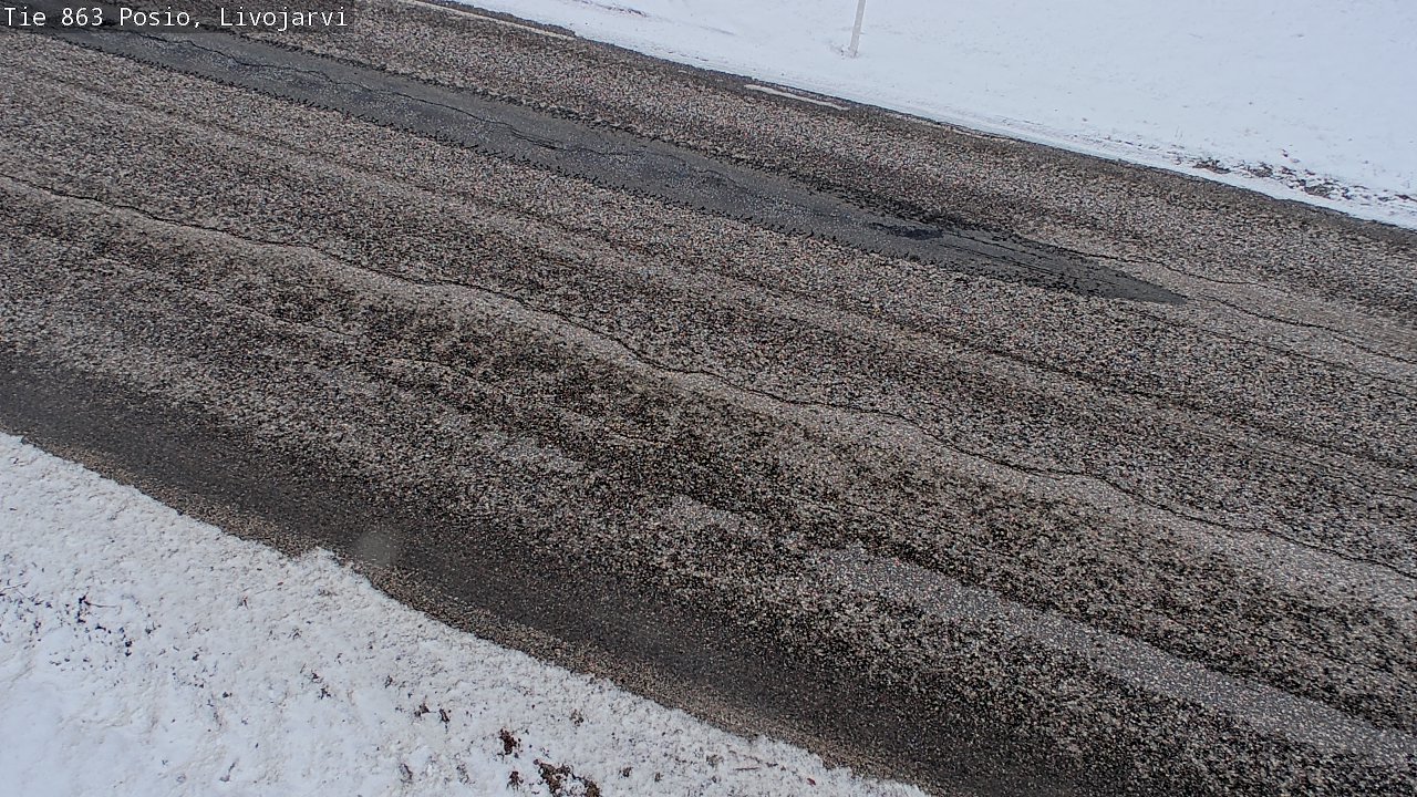 Kelikamerat Kuva Tie 863 Livojärvi, Posio, Lappi