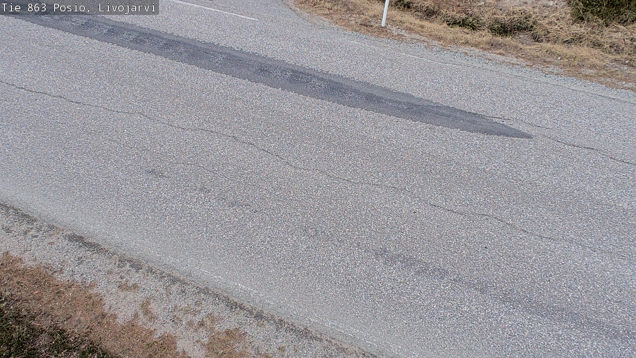 Kelikamerat Kuva Tie 863 Livojärvi, Posio, Lappi