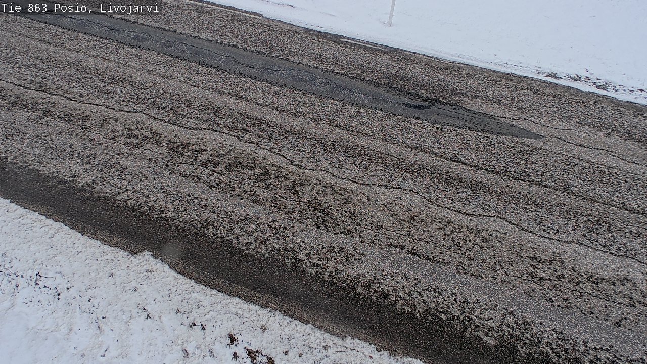 Weather Camera Image Road 863 Livojärvi, Posio, Lappi