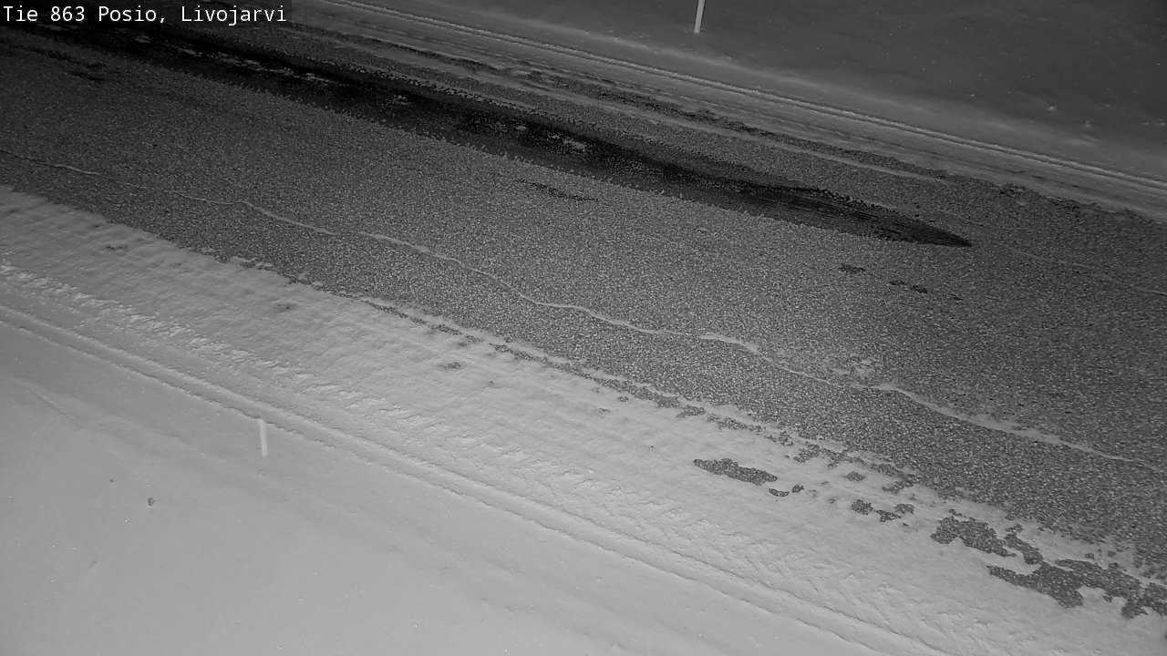 Kelikamerat Kuva Tie 863 Livojärvi, Posio, Lappi