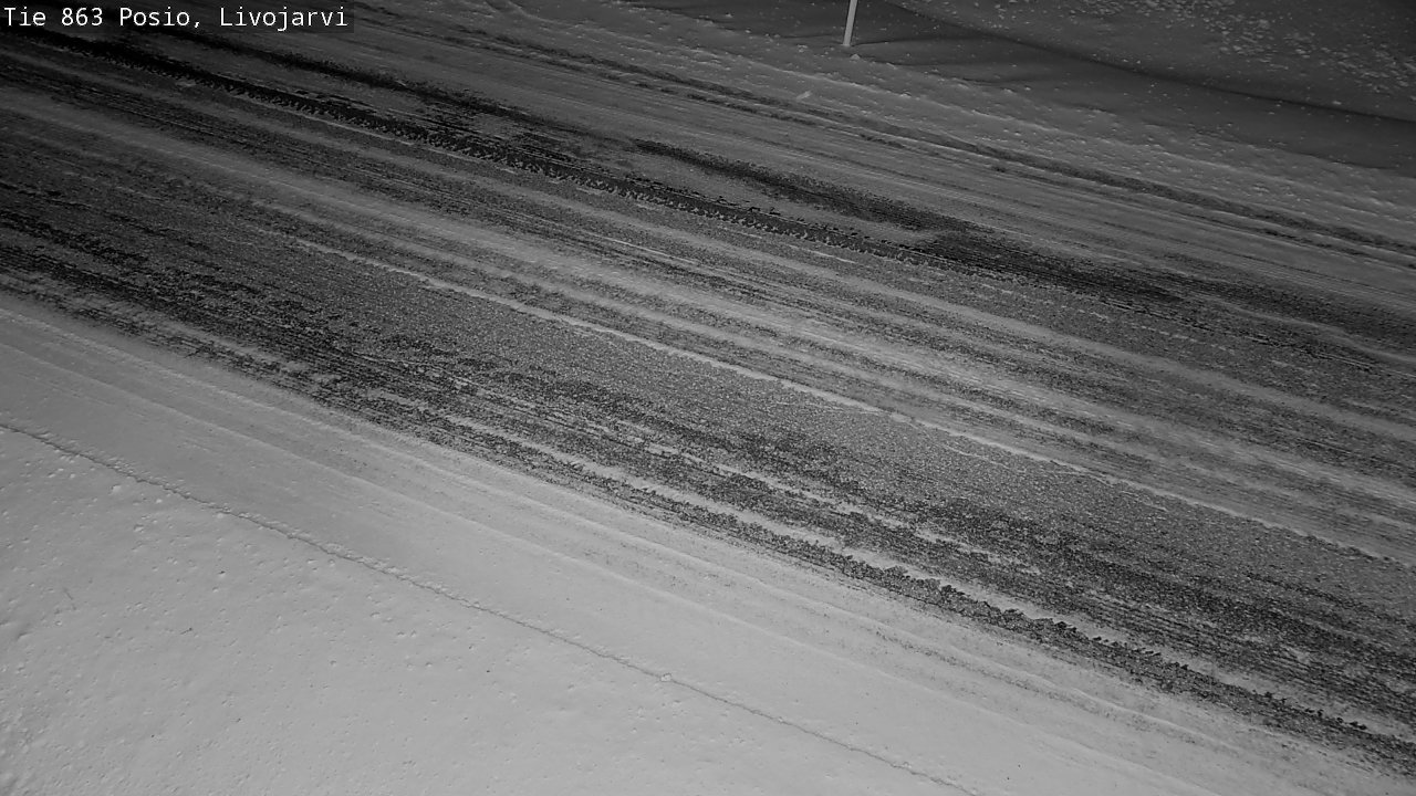 Weather Camera Image Road 863 Livojärvi, Posio, Lappi