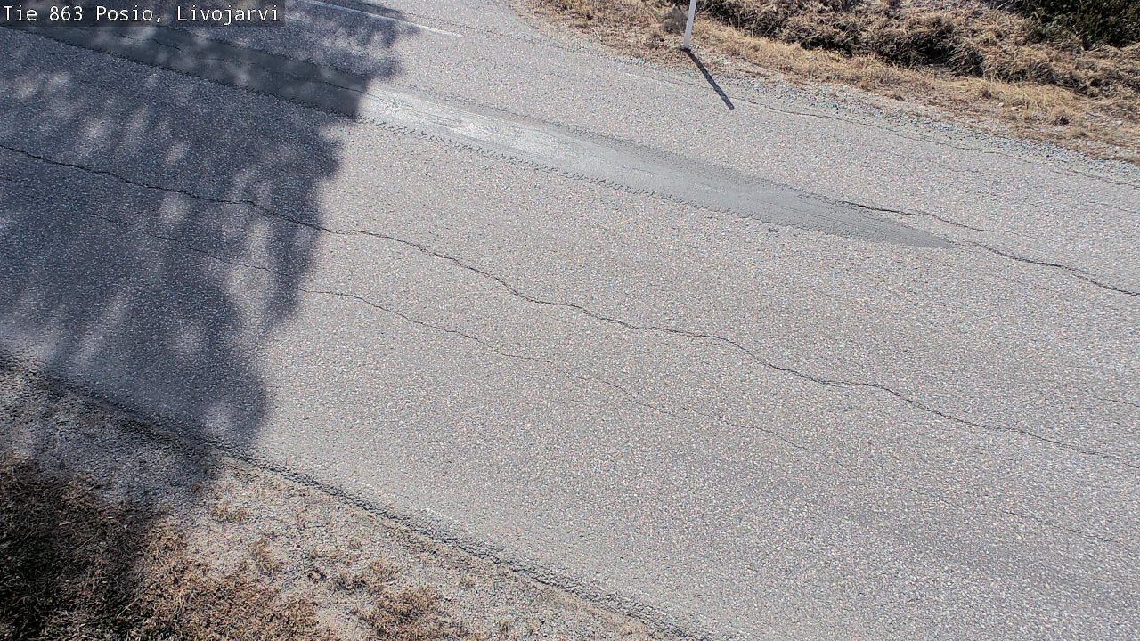 Weather Camera Image Road 863 Livojärvi, Posio, Lappi