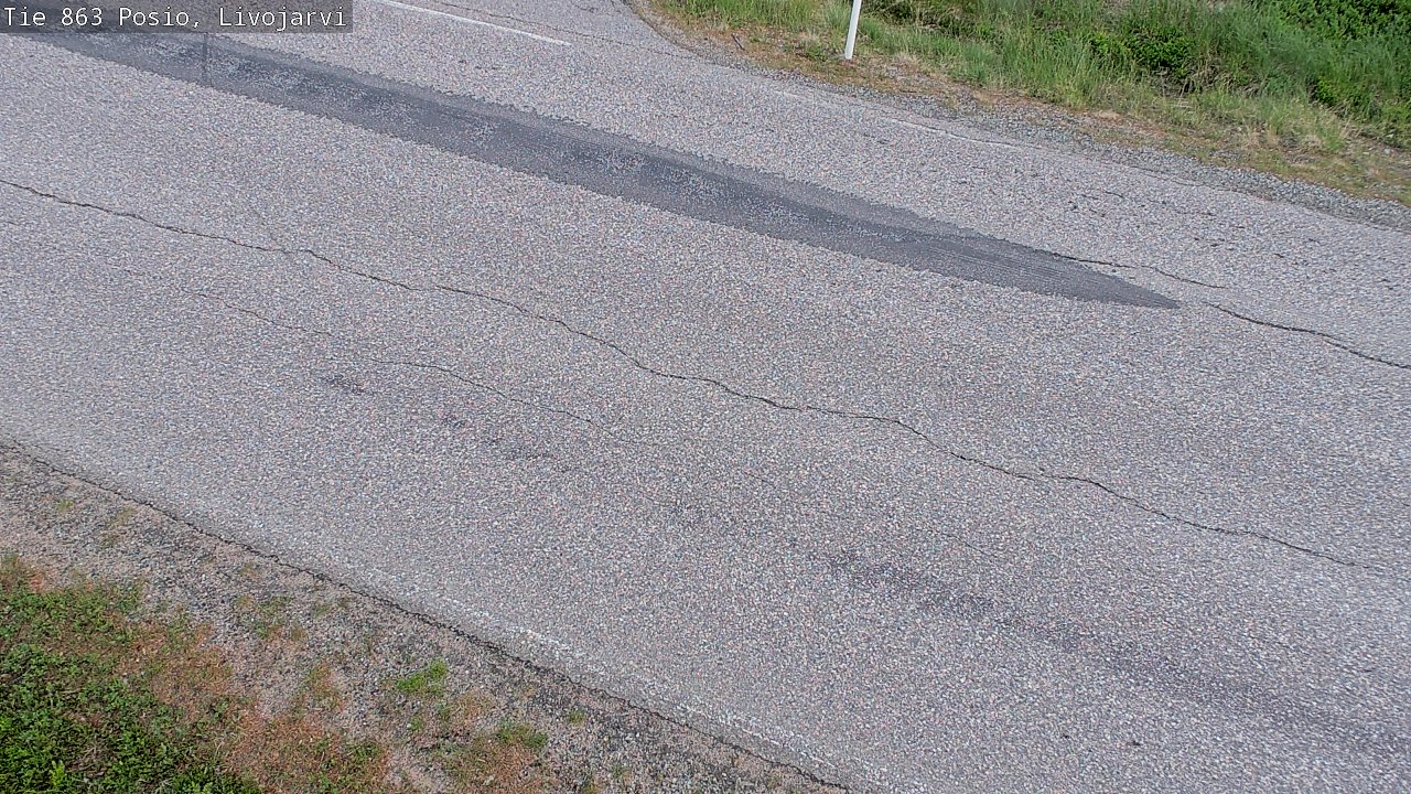 Kelikamerat Kuva Tie 863 Livojärvi, Posio, Lappi