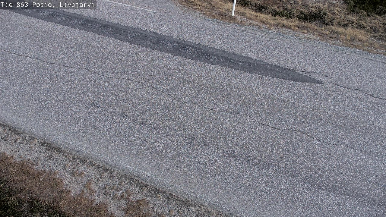 Weather Camera Image Road 863 Livojärvi, Posio, Lappi