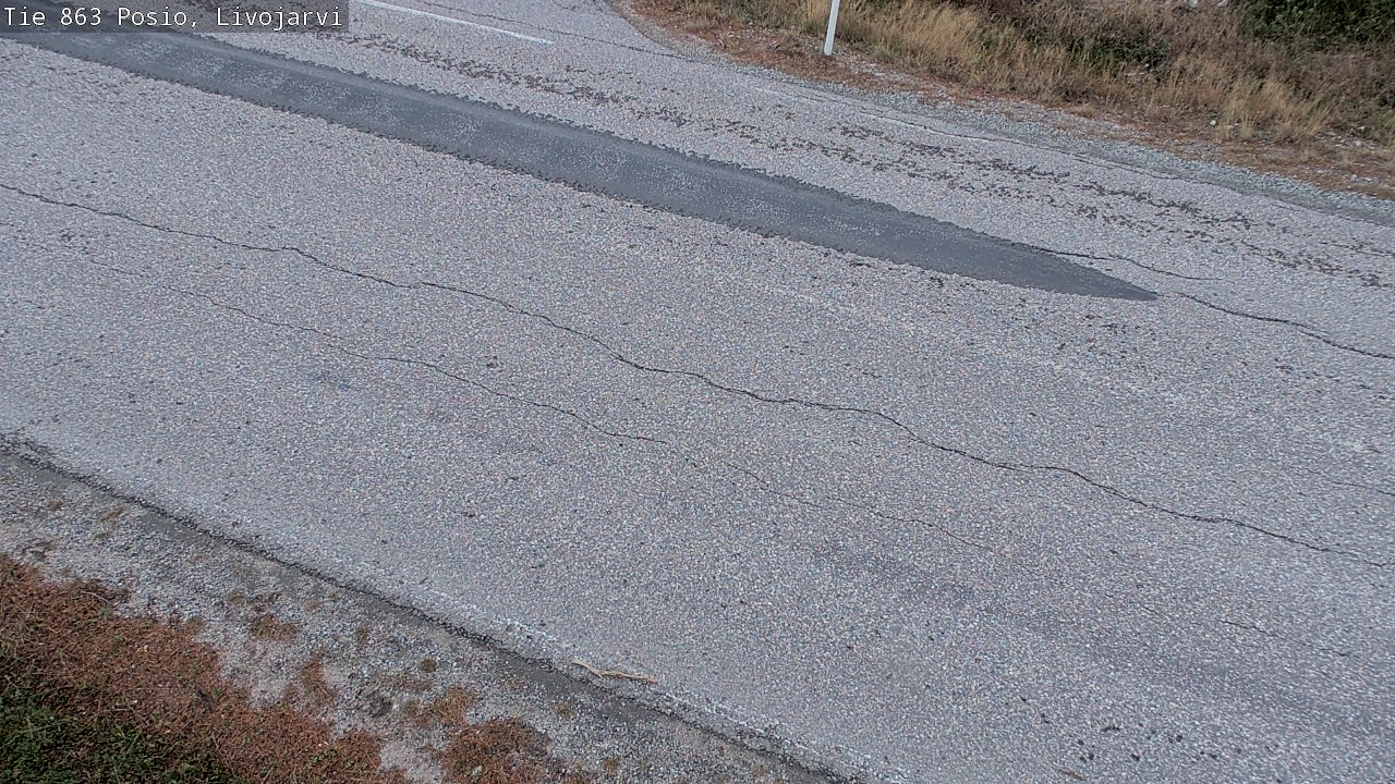 Kelikamerat Kuva Tie 863 Livojärvi, Posio, Lappi