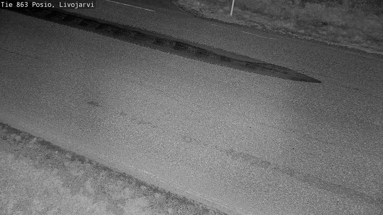 Weather Camera Image Road 863 Livojärvi, Posio, Lappi