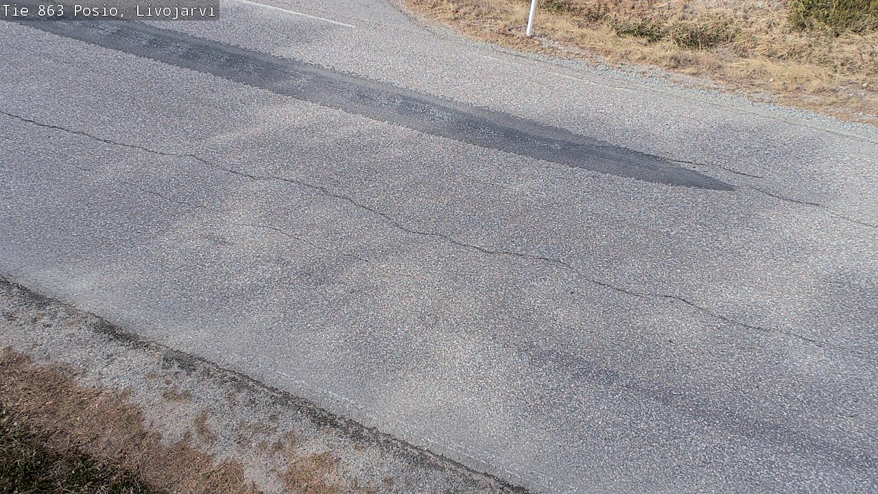 Weather Camera Image Road 863 Livojärvi, Posio, Lappi