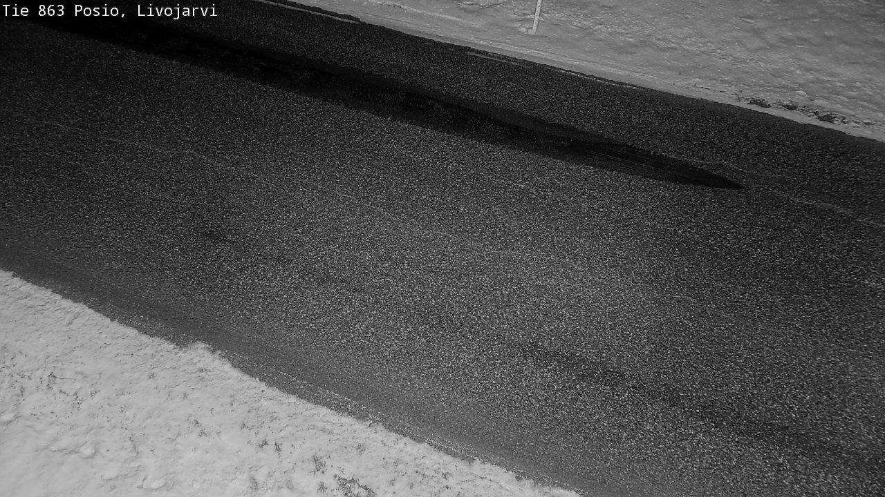 Kelikamerat Kuva Tie 863 Livojärvi, Posio, Lappi