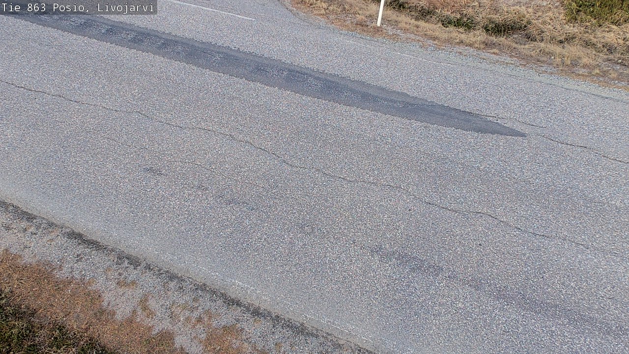 Kelikamerat Kuva Tie 863 Livojärvi, Posio, Lappi