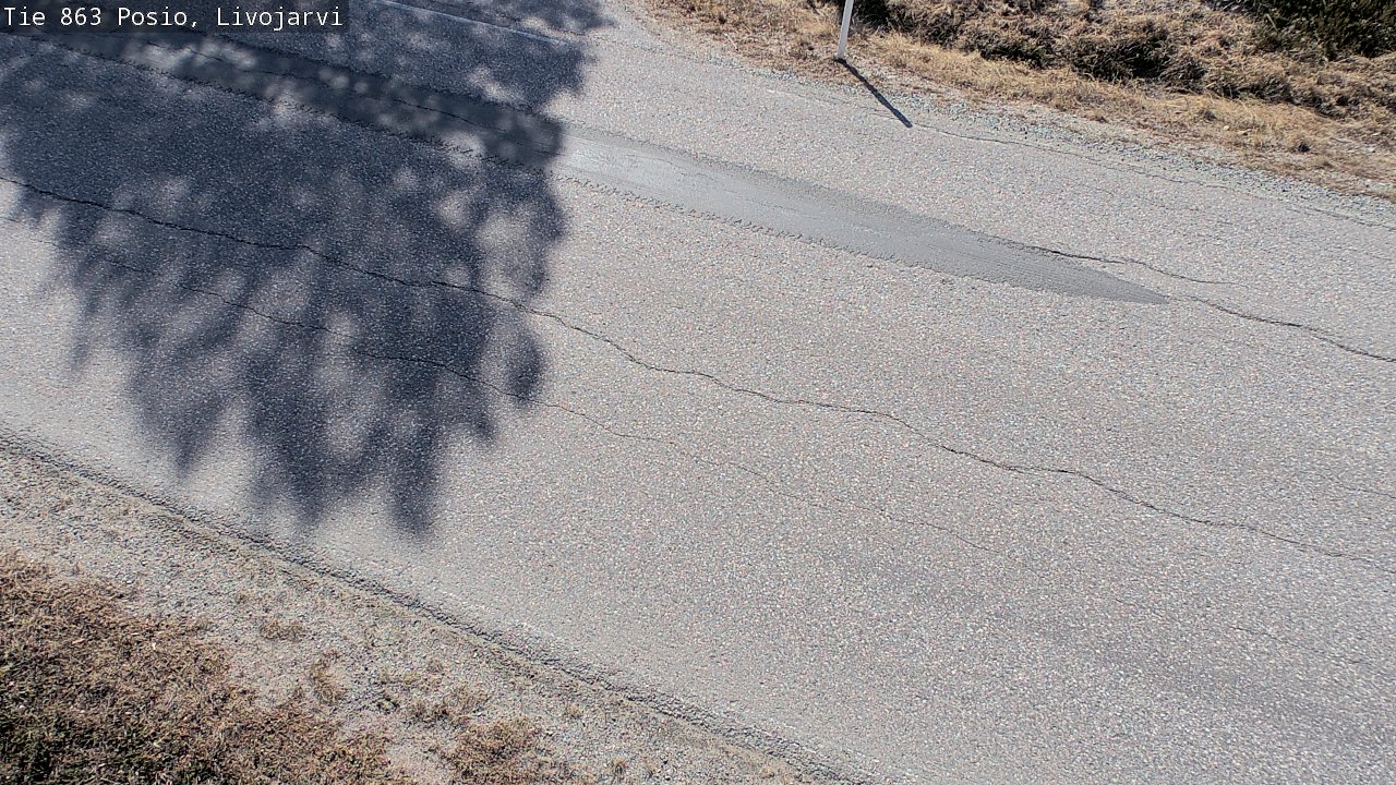 Weather Camera Image Road 863 Livojärvi, Posio, Lappi