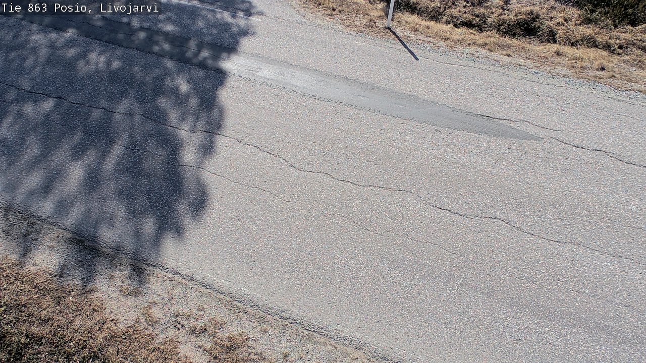 Weather Camera Image Road 863 Livojärvi, Posio, Lappi