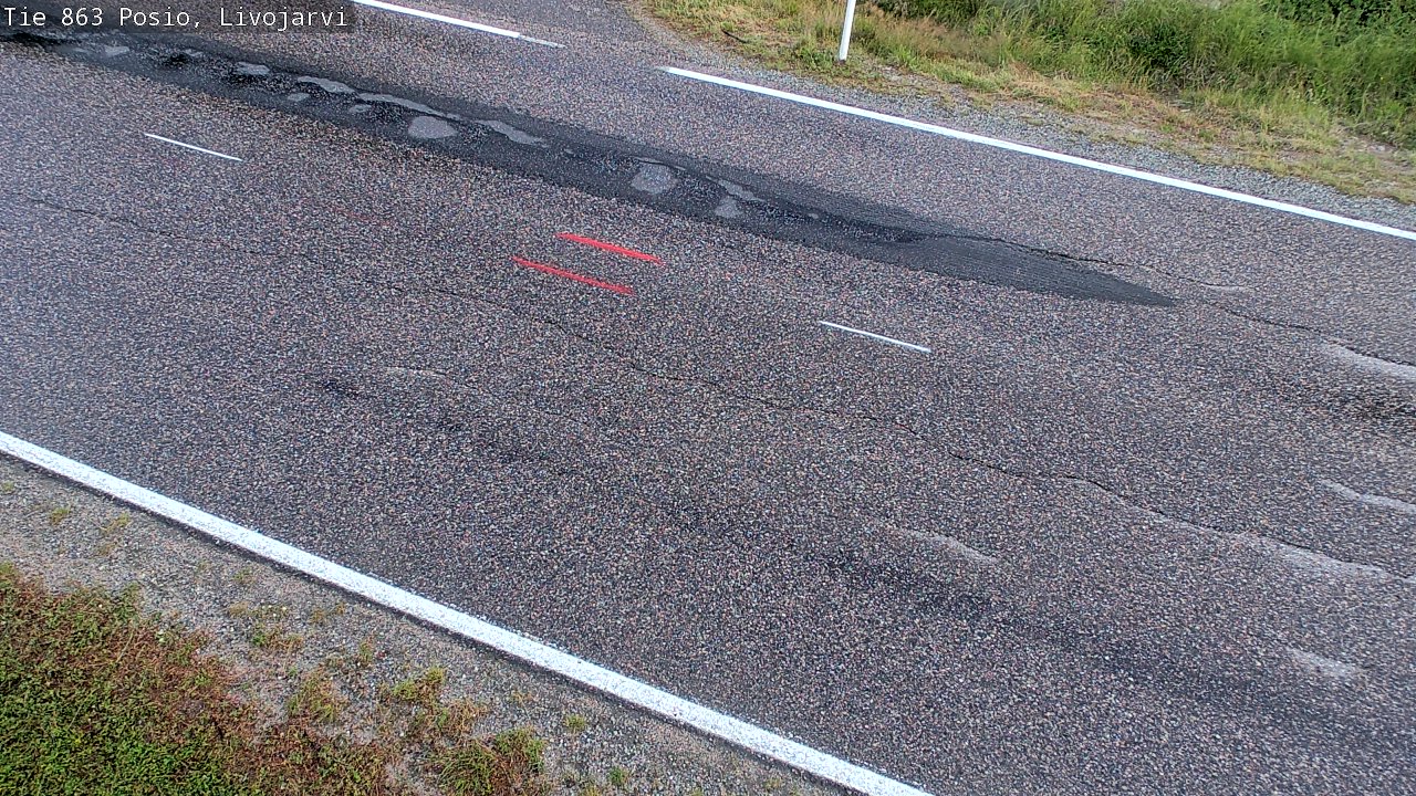 Kelikamerat Kuva Tie 863 Livojärvi, Posio, Lappi