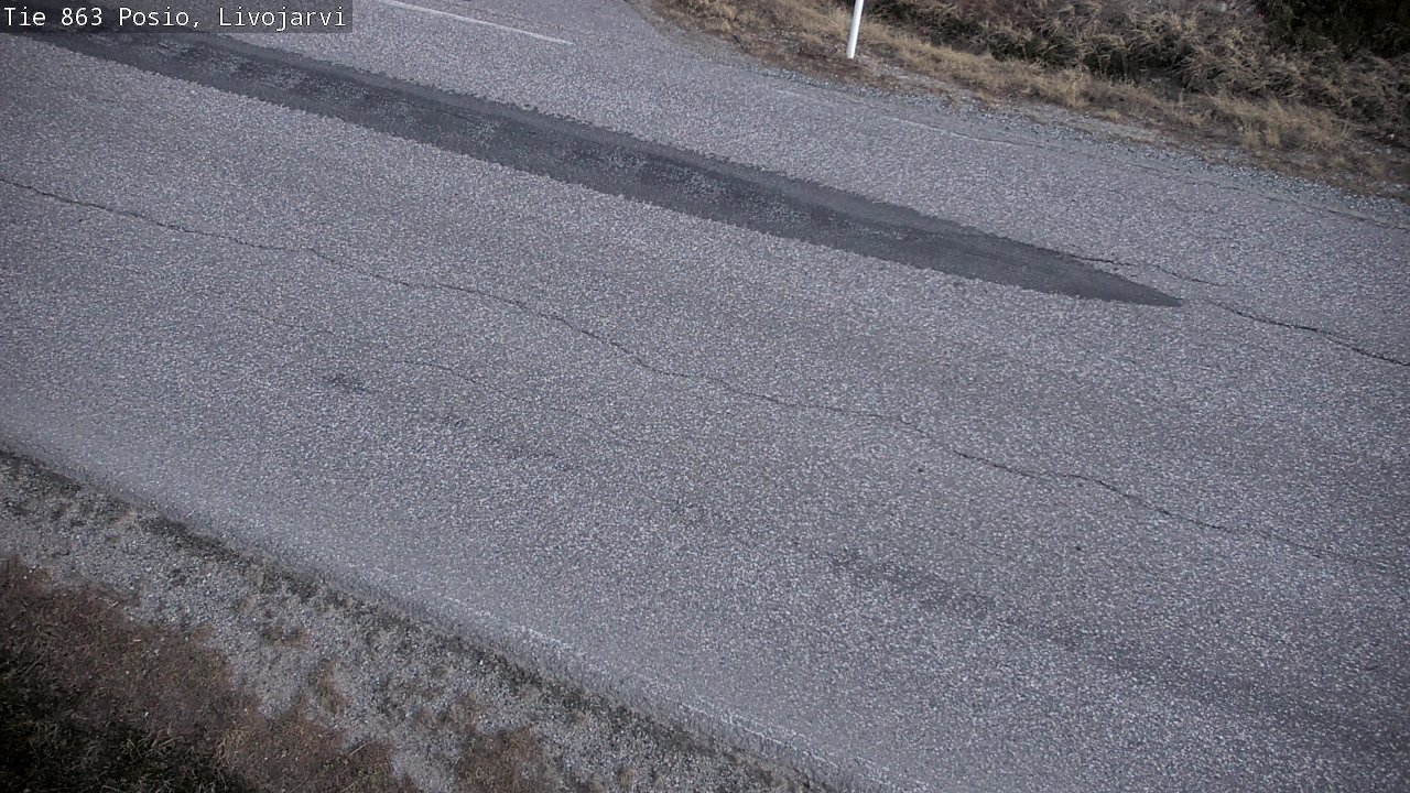 Weather Camera Image Road 863 Livojärvi, Posio, Lappi