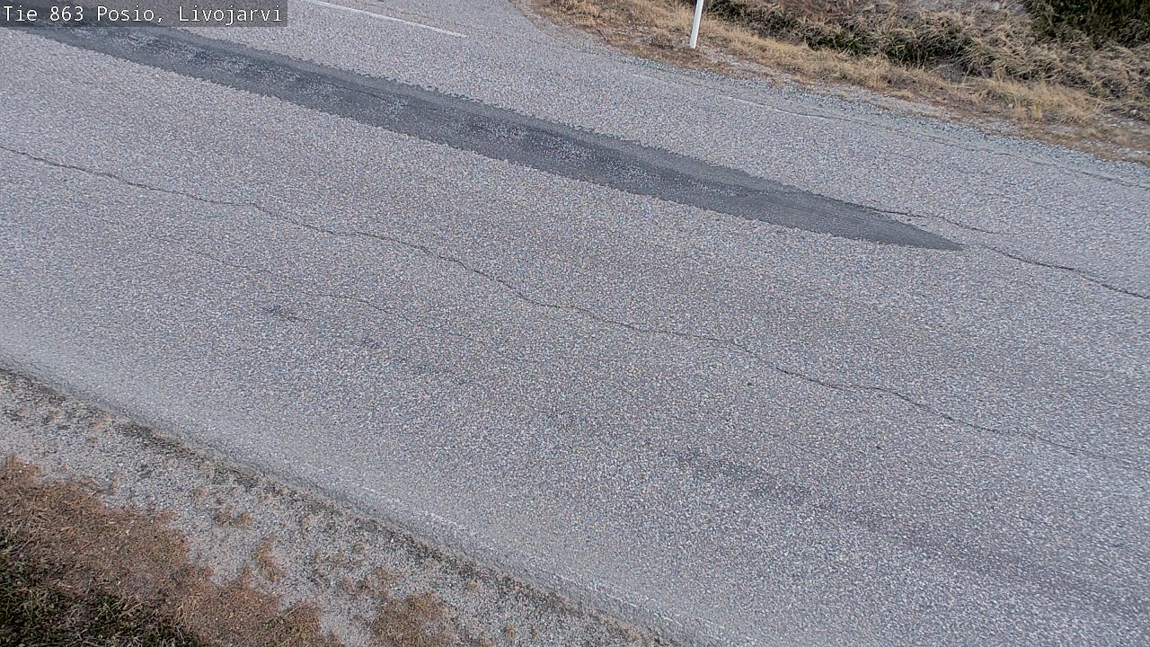 Weather Camera Image Road 863 Livojärvi, Posio, Lappi