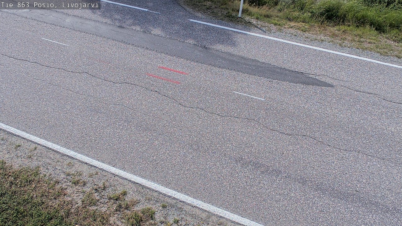 Kelikamerat Kuva Tie 863 Livojärvi, Posio, Lappi