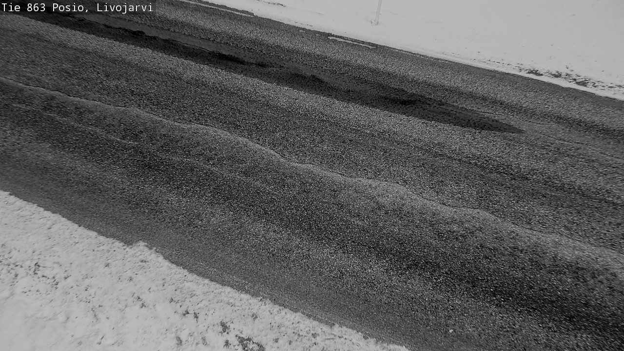 Kelikamerat Kuva Tie 863 Livojärvi, Posio, Lappi
