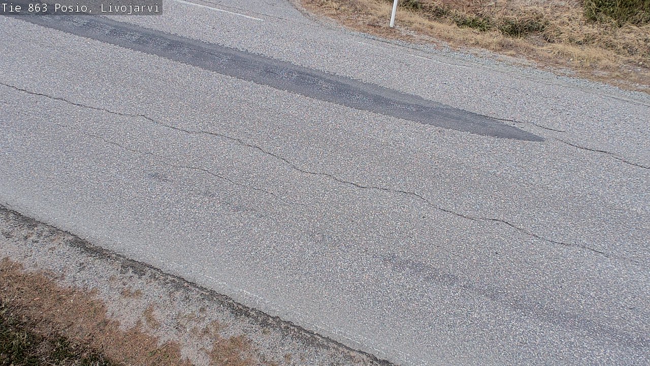 Weather Camera Image Road 863 Livojärvi, Posio, Lappi