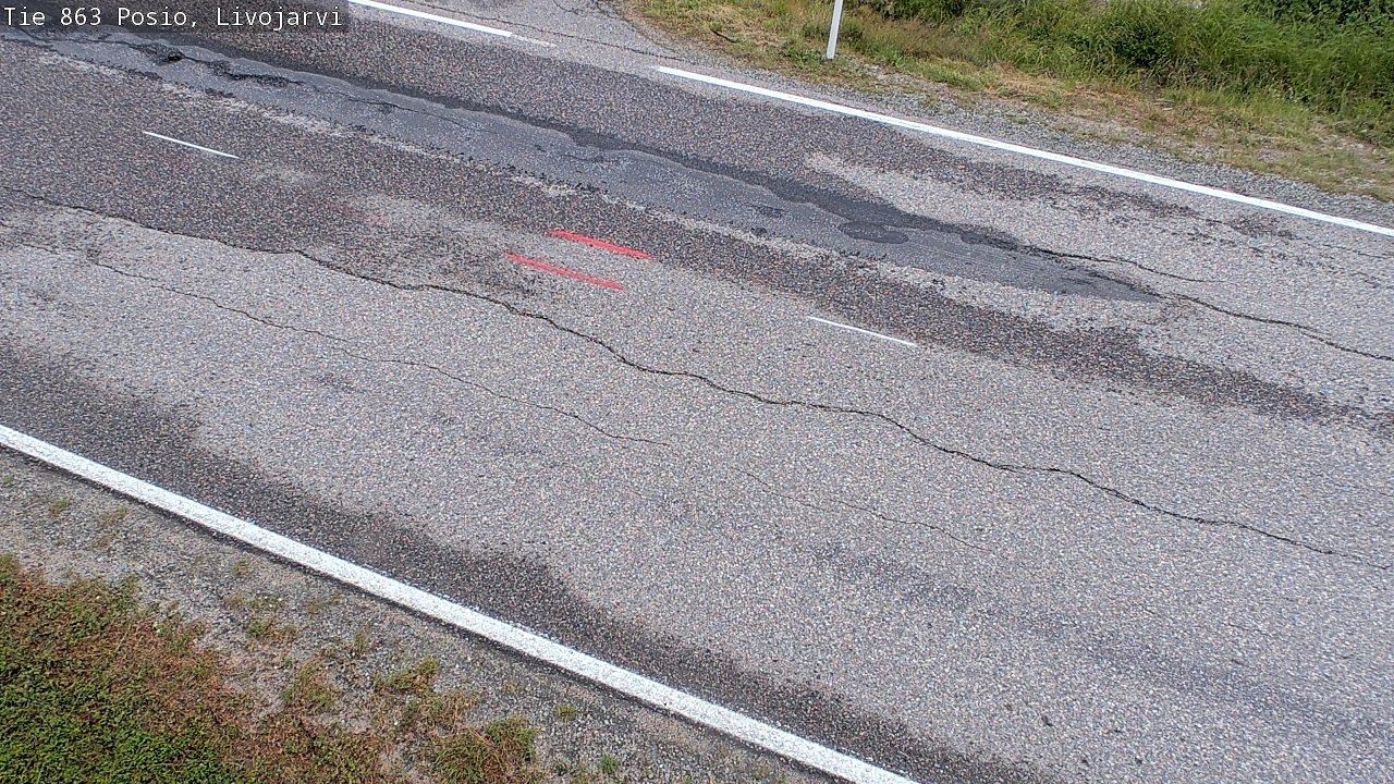 Kelikamerat Kuva Tie 863 Livojärvi, Posio, Lappi