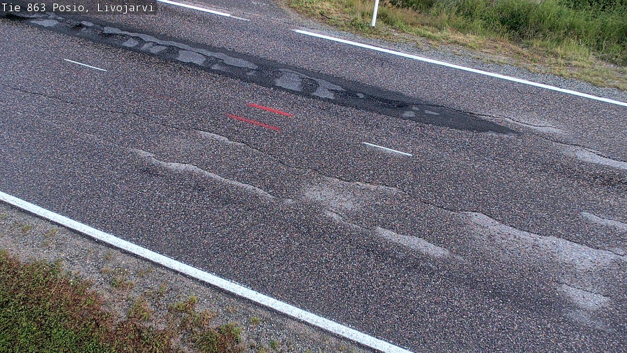 Kelikamerat Kuva Tie 863 Livojärvi, Posio, Lappi