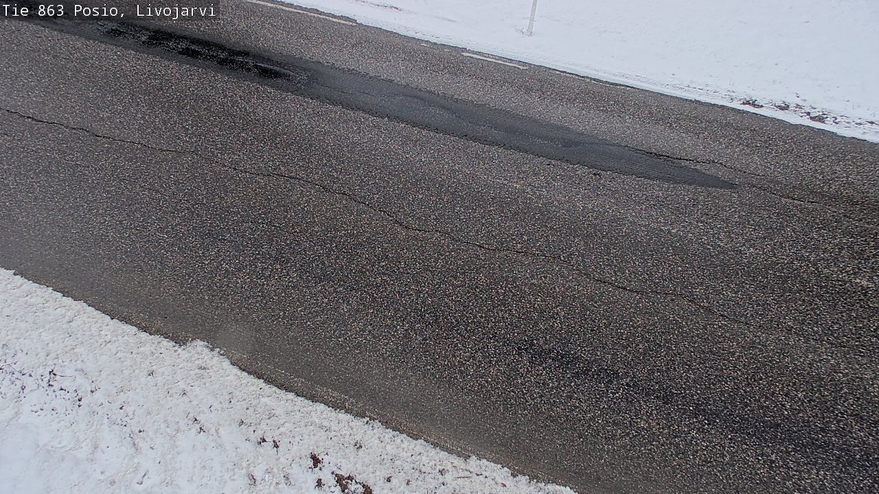 Kelikamerat Kuva Tie 863 Livojärvi, Posio, Lappi