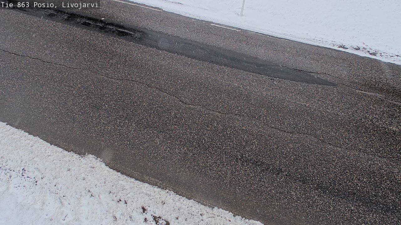 Kelikamerat Kuva Tie 863 Livojärvi, Posio, Lappi