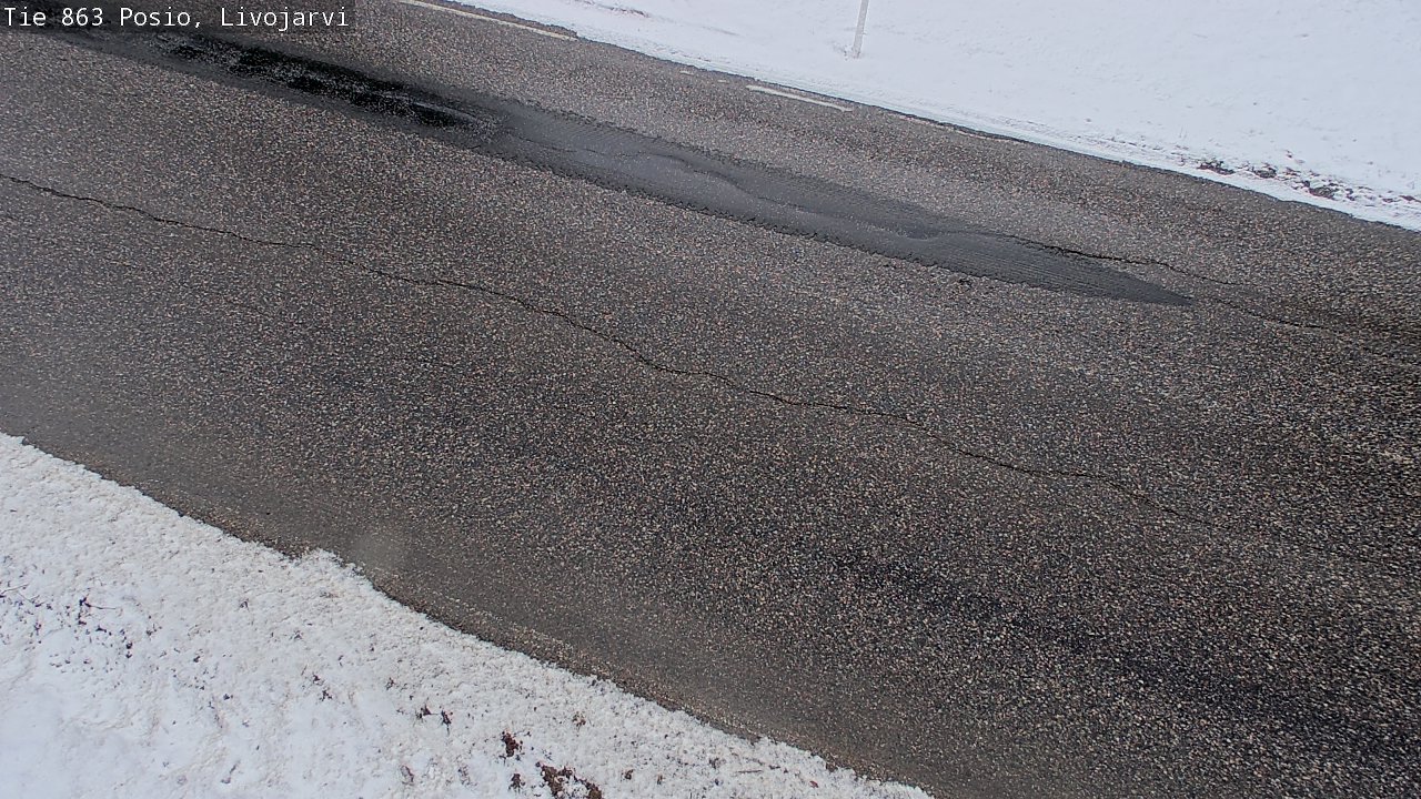 Kelikamerat Kuva Tie 863 Livojärvi, Posio, Lappi