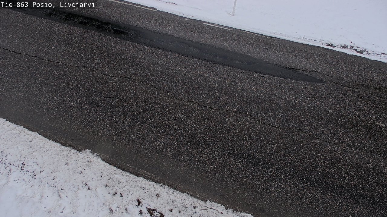 Kelikamerat Kuva Tie 863 Livojärvi, Posio, Lappi