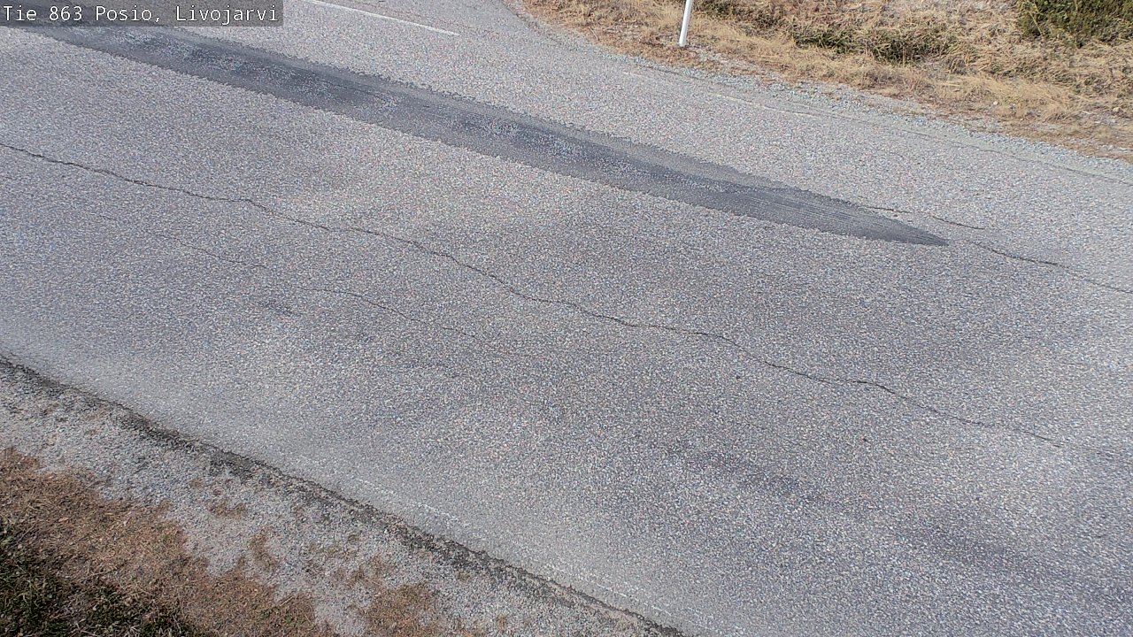 Weather Camera Image Road 863 Livojärvi, Posio, Lappi