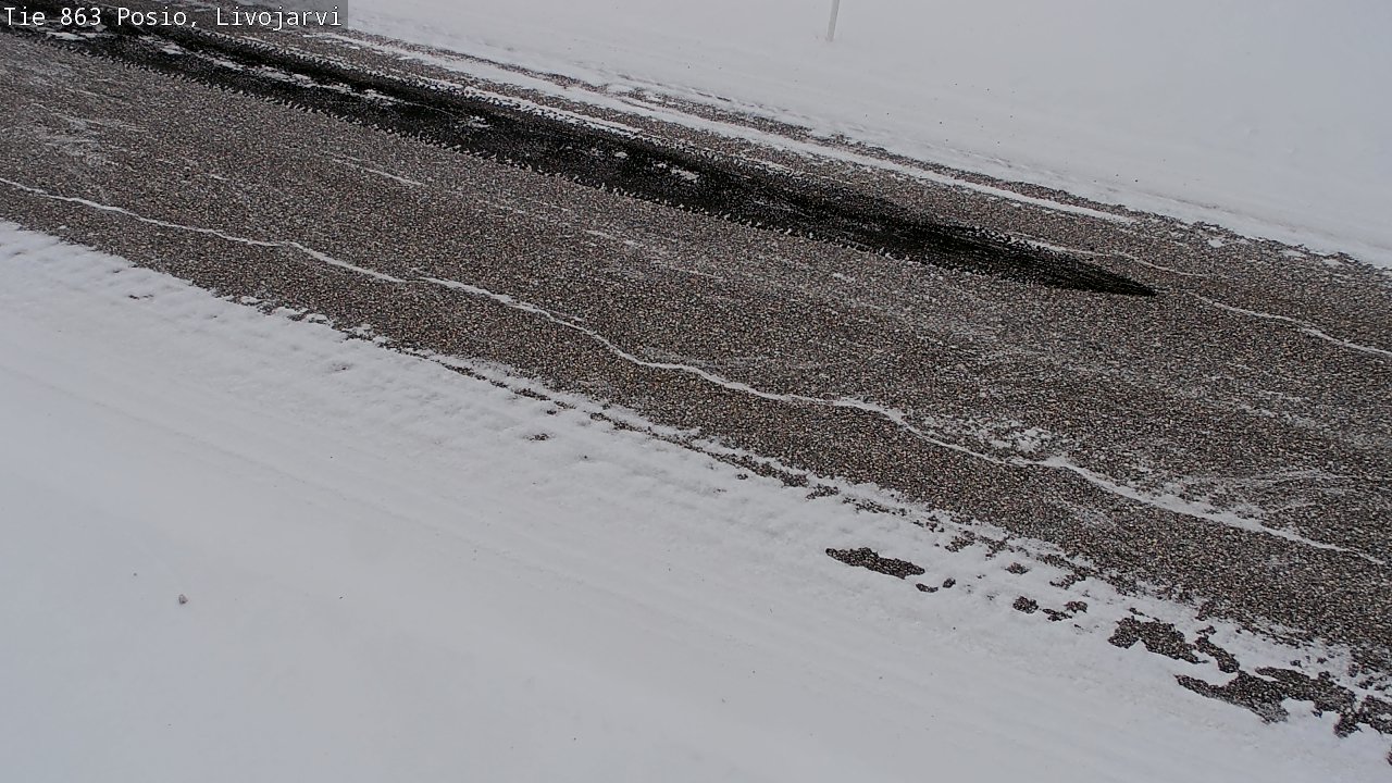 Kelikamerat Kuva Tie 863 Livojärvi, Posio, Lappi