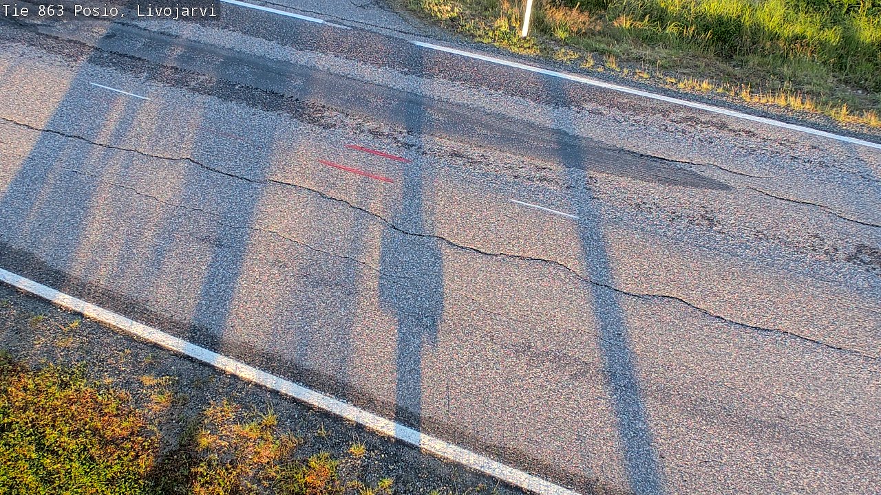 Kelikamerat Kuva Tie 863 Livojärvi, Posio, Lappi