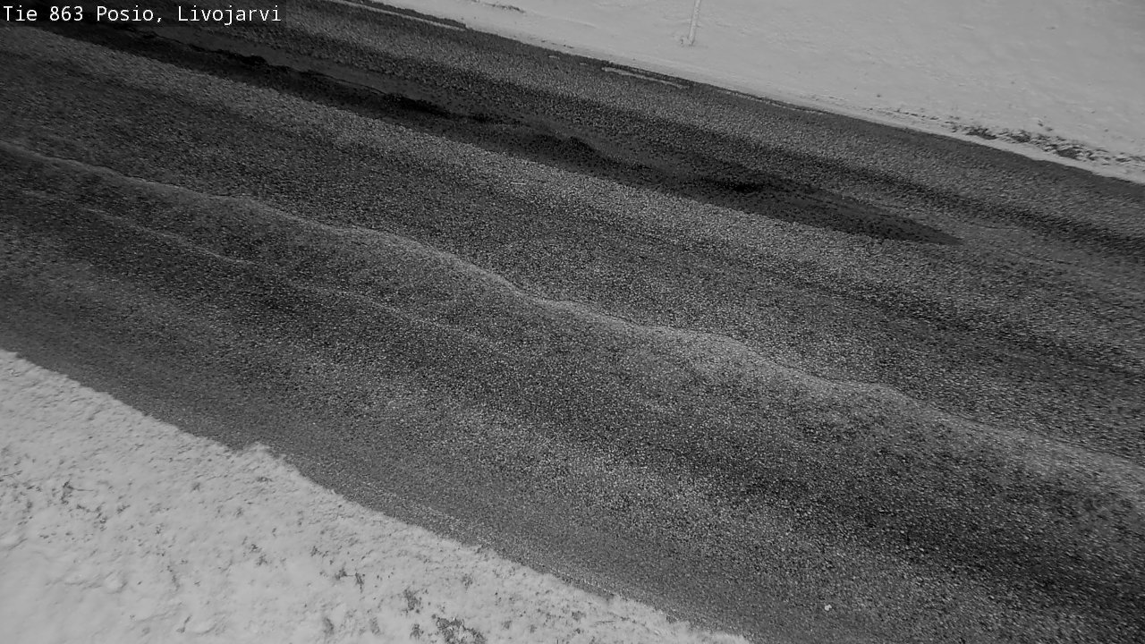 Kelikamerat Kuva Tie 863 Livojärvi, Posio, Lappi