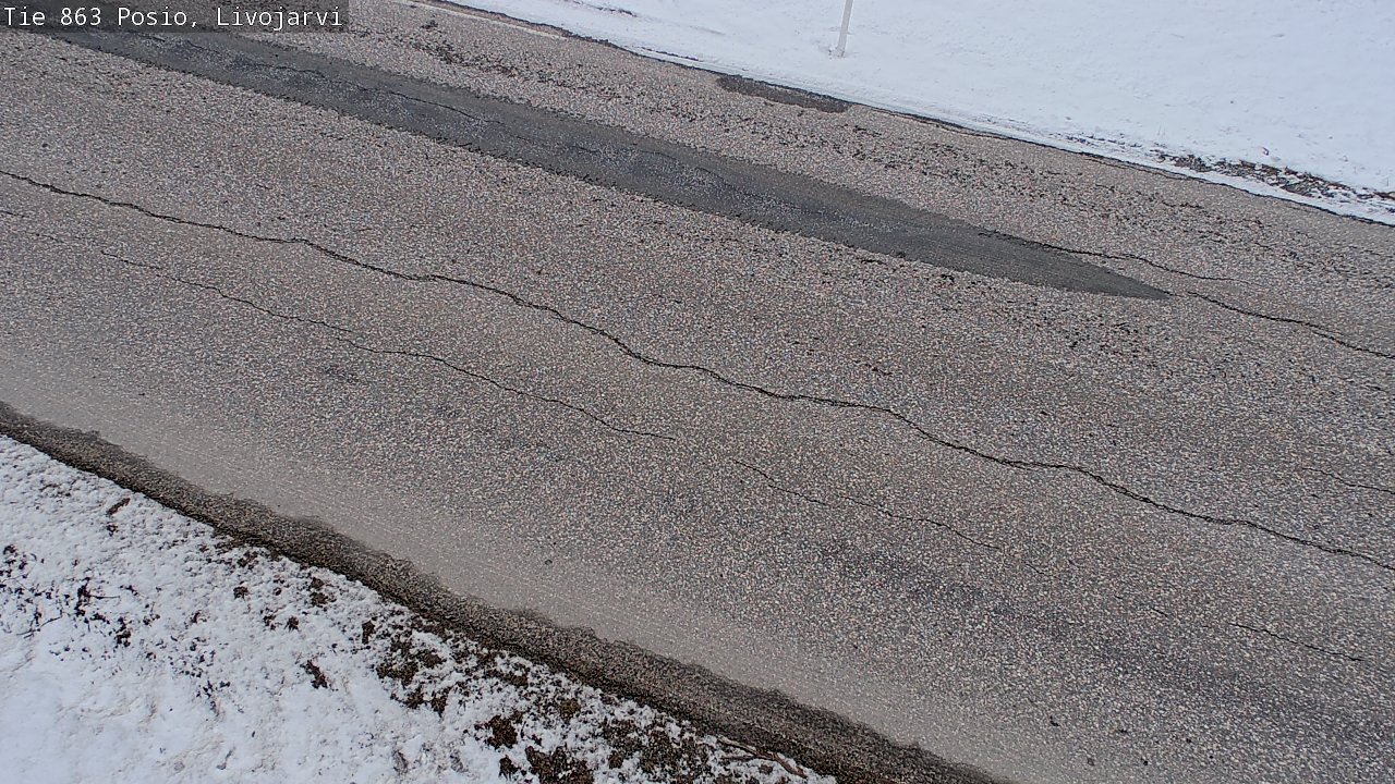 Weather Camera Image Road 863 Livojärvi, Posio, Lappi